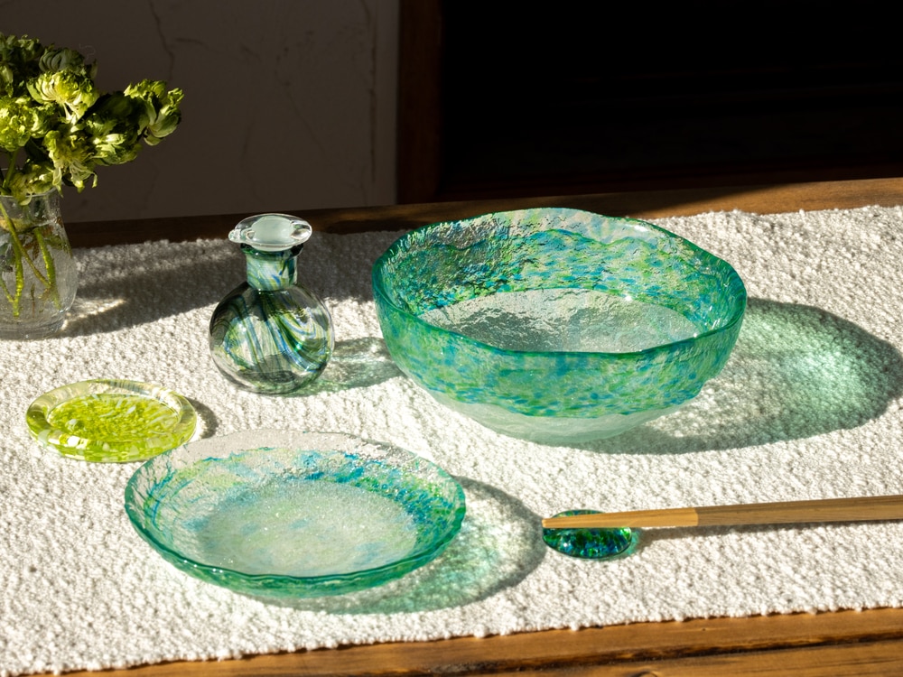 ガラス皿セット